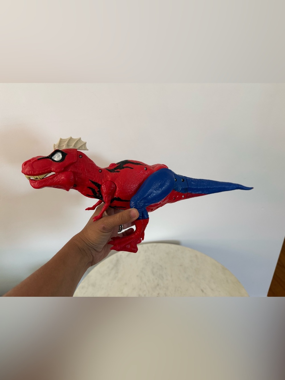 Marvel Spiderman Web Chompin Spider Rex T-Rex Dino 2022 Works Sounds